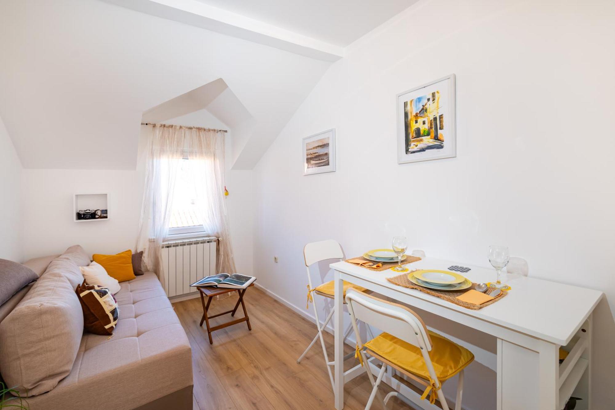 Mediterranean Terrace Apartment With Bikes & Sup สกราดิน ภายนอก รูปภาพ