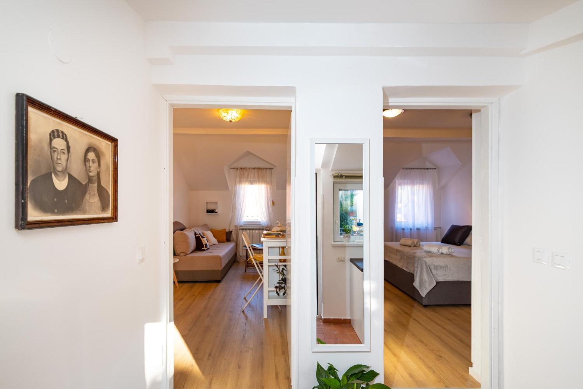 Mediterranean Terrace Apartment With Bikes & Sup สกราดิน ภายนอก รูปภาพ